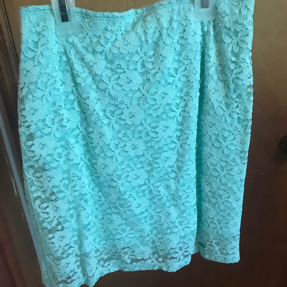 Hollister mini skirt.